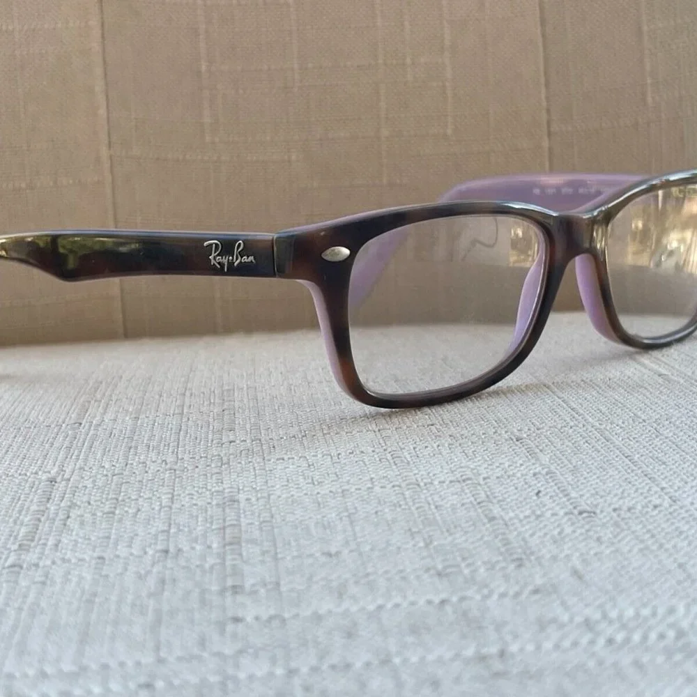 Ray-Ban Youth Eyeglasses Brown Tortoise/Lilac Glasses Frame RB1531 3700 46[]16